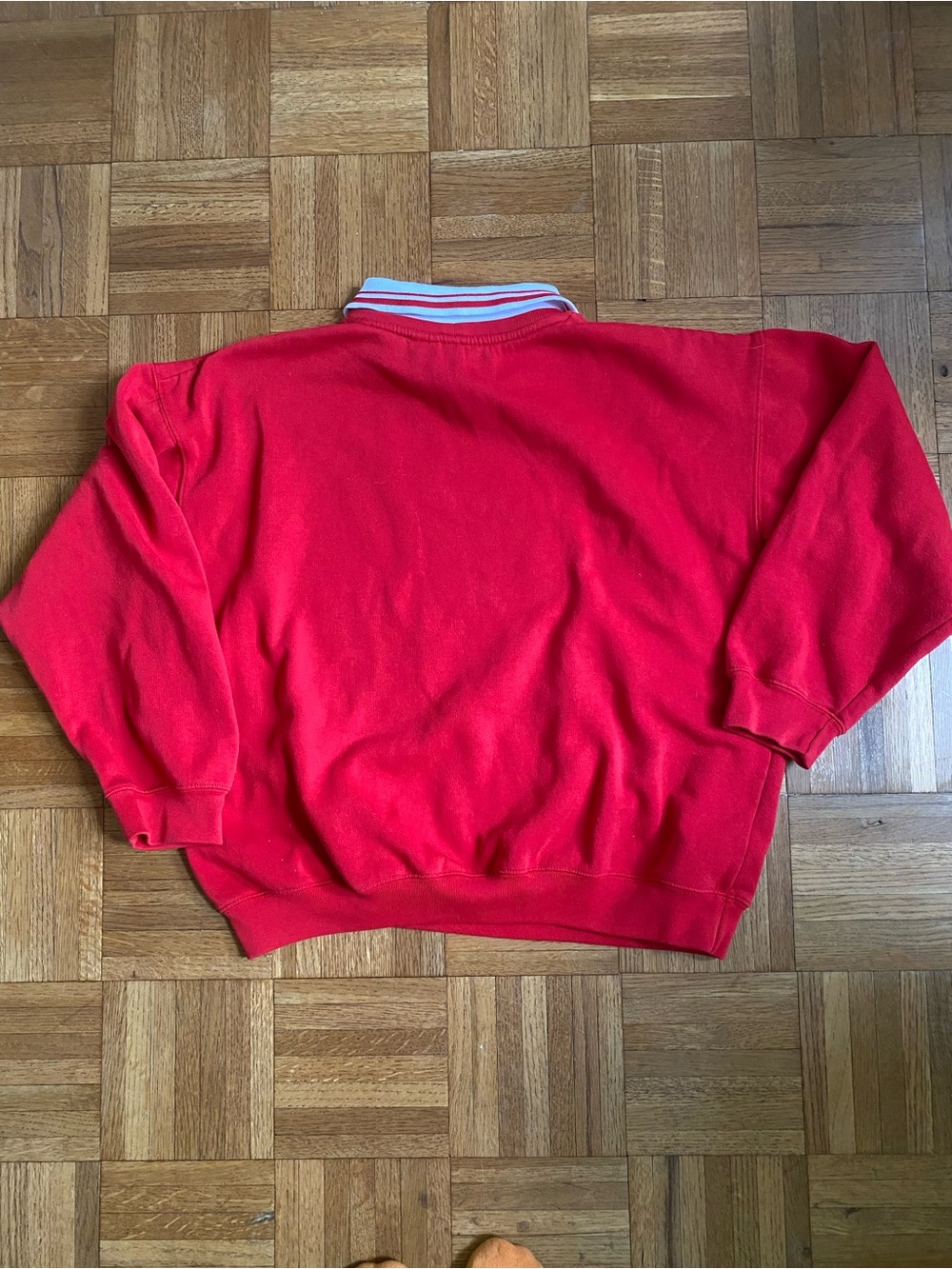 Vintage Americana Bears Collared Sweatshirt Preppy Womens Large - Picture 5 of 6